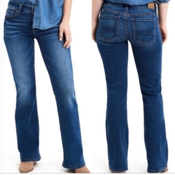 GUC American Eagle Favorite Boyfriend Boot Jeans - Picture 1 of 8
